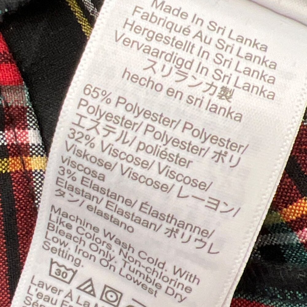 J. CREW Ruby Full-Length Pants in Classic Stewart Tartan Plaid Sz 2 NWOT - Picture 6 of 6